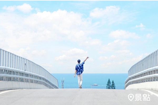 山海秘境彷彿通向大海的療癒美景。(圖／qiuung)