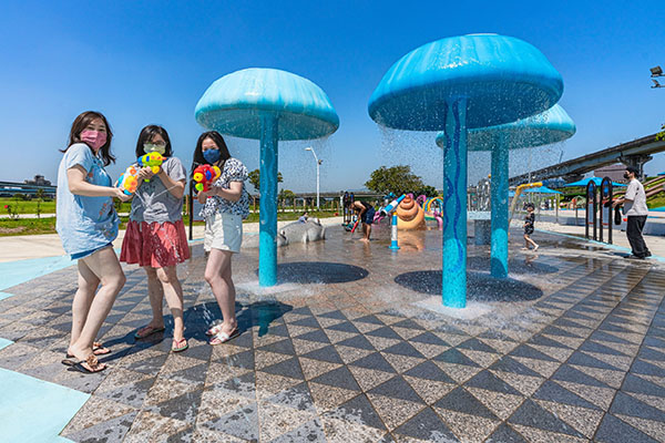 新北大都會公園 海世界水樂園。(圖／新北市政府，以下同)
