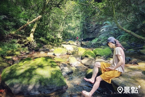 鬼月到溪邊玩要特別注意安全，圖為富民親水公園美景。 (圖／danny1006tw)