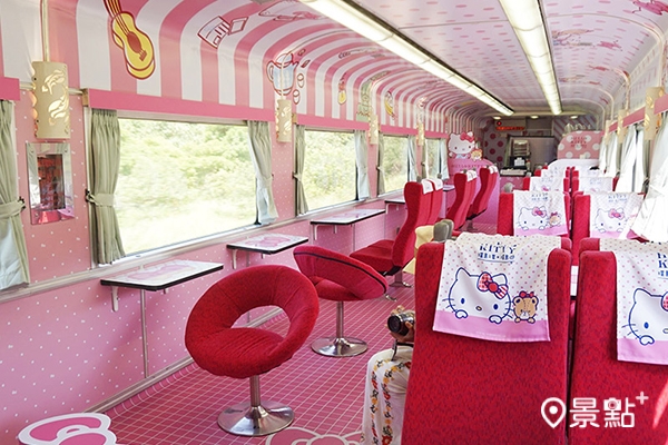 讓旅客瘋打卡的活動餐車車廂。（圖／易遊網）