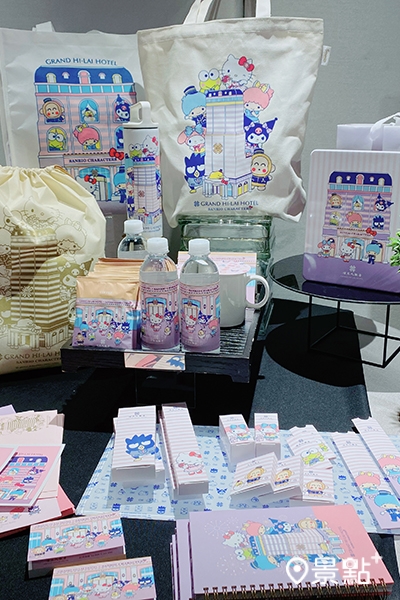 三麗鷗主題房備品與週邊商品