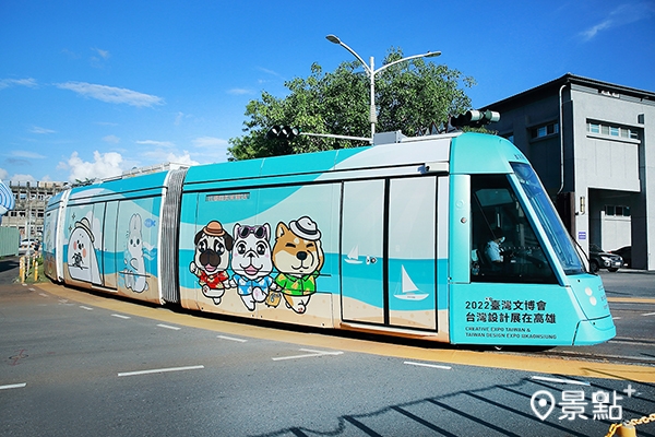 「聊療號」彩繪列車與搶先上路，七月初搶奪民眾視線，緊接著還會有更多原創IP「佔領」高雄各角落，展現豐沛的城市原創力。