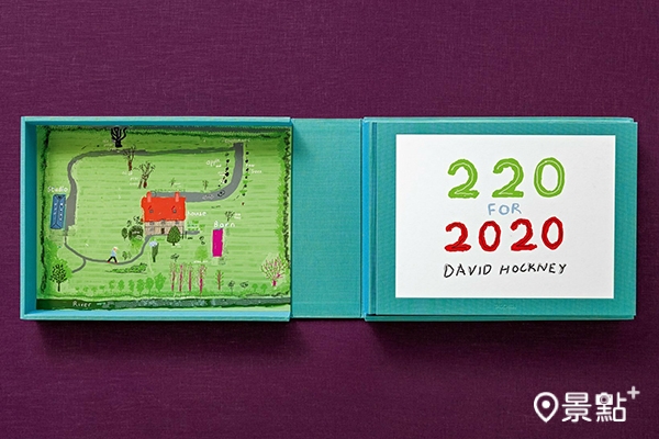 誠品書店典藏釋出英國國寶級藝術家David Hockney 2022最新作品集。