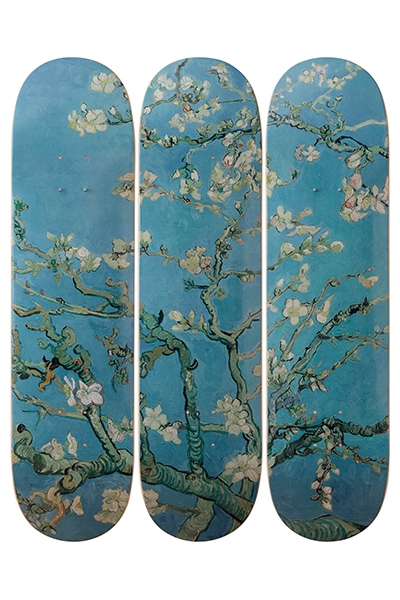 比利時 THE SKATEROOM藝術蒐藏滑板。