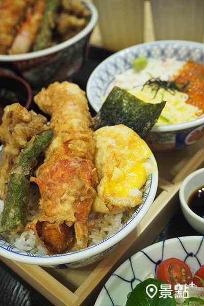 帝王蟹海鮮雙饗丼推出會員嚐鮮價$849。