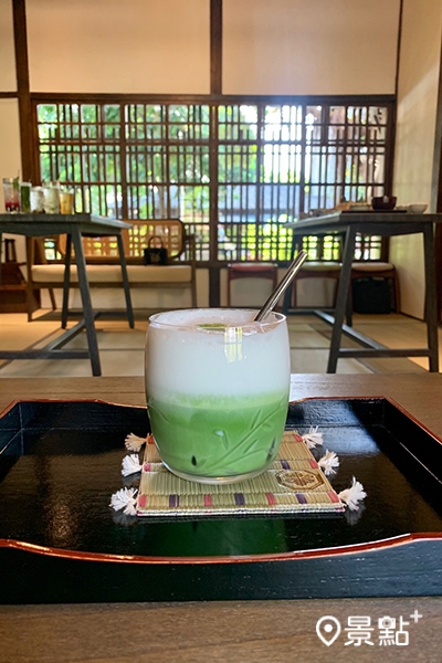 浮雲極上宇治抹茶拿鐵。 浮雲極上宇治抹茶拿鐵。
