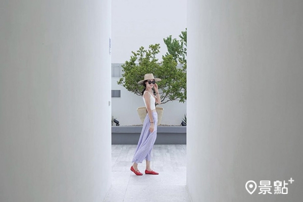 阜山聚落潔白的建築外觀。(圖 / rosespitzen,以下同) 阜山聚落潔白的建築外觀。(圖 / rosespitzen,以下同)