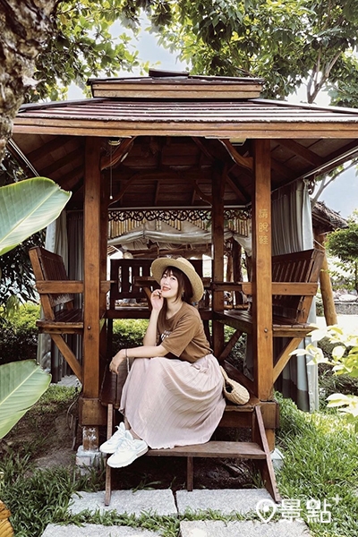 泰國高腳屋庭院涼亭。(圖／sheymmhome，下同)