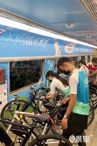 喜愛騎單車可透過兩鐵列車行程，更輕鬆、便捷的方式完成單車旅遊。（圖 / 景點+ 張盈盈）