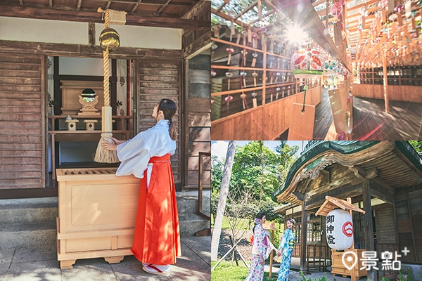 秒飛日本，沉浸式體驗神社文化精隨。（圖 / 桃園神社）