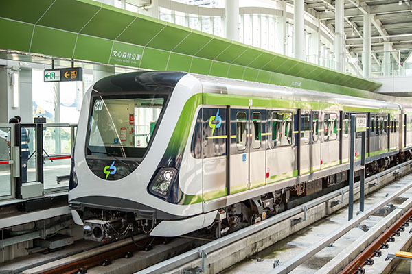 台中捷運車站。(圖／景點+張盈盈）