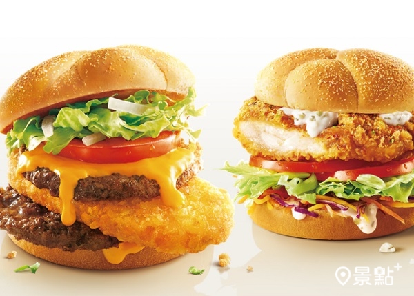 自9月28日起麥當勞推出「起司脆薯雙牛堡」、「起司三層牛肉堡」，10月12日起接力推出「柚香塔塔脆鷄堡」。