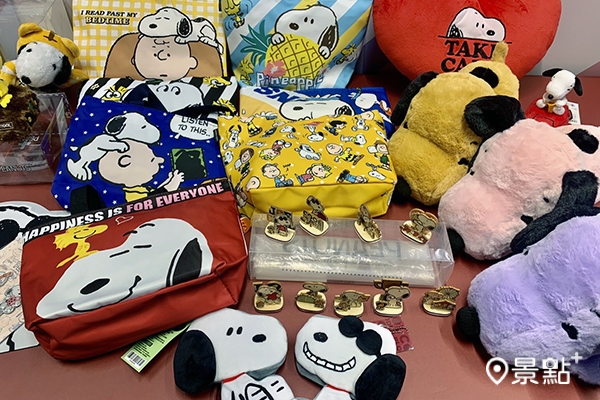多款必收療癒實用周邊商品。(圖 / 景點+ 張盈盈) 多款必收療癒實用周邊商品。(圖 / 景點+ 張盈盈)