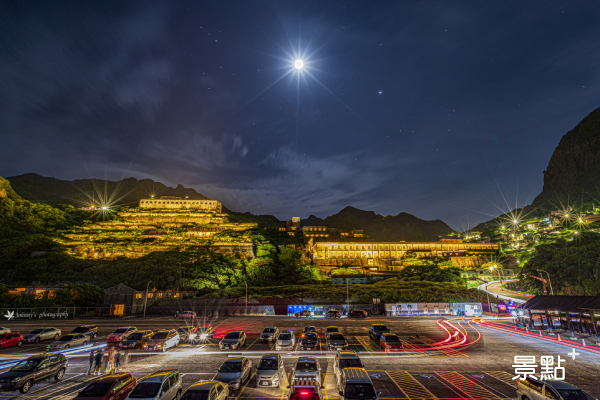 瑞芳十三層遺址點燈。 (圖/新北市政府) 瑞芳十三層遺址點燈。 (圖/新北市政府)