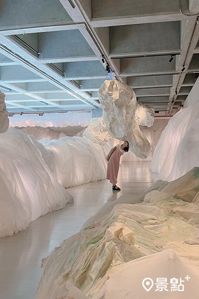 台北市立美術館「崎 Heterogeneous」展覽。(圖/153.99cm) 台北市立美術館「崎 Heterogeneous」展覽。(圖/153.99cm)
