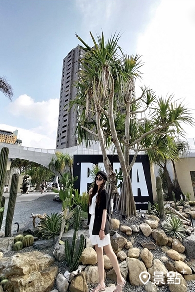 PARK2草悟廣場不僅好逛,佈景也超好拍。(圖/vivi4418) PARK2草悟廣場不僅好逛,佈景也超好拍。(圖/vivi4418)