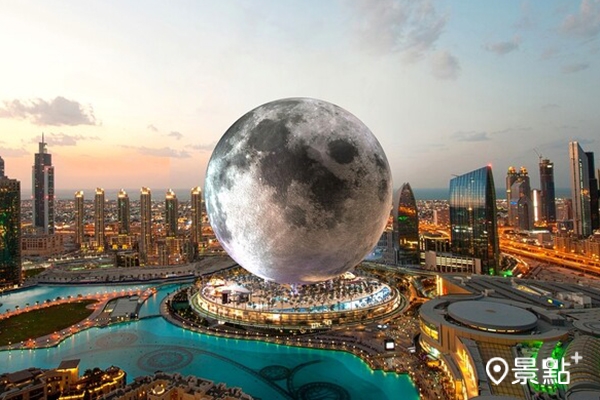 杜拜全新打造的「月球MOON」渡假村預計在2027年完工。（圖／Moon Dubai，以下同）