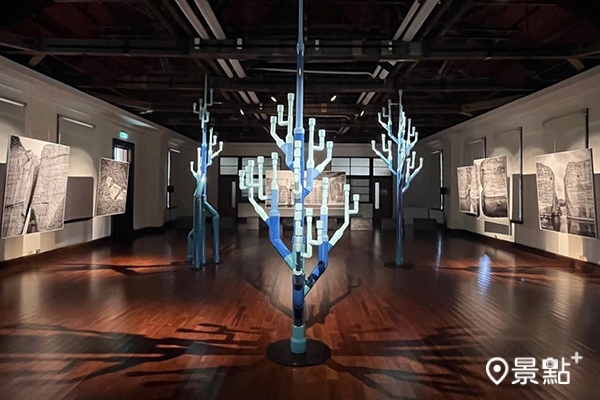 Mattauw大地藝術季總爺藝文中心室內展館。(圖／evan__august，下同)