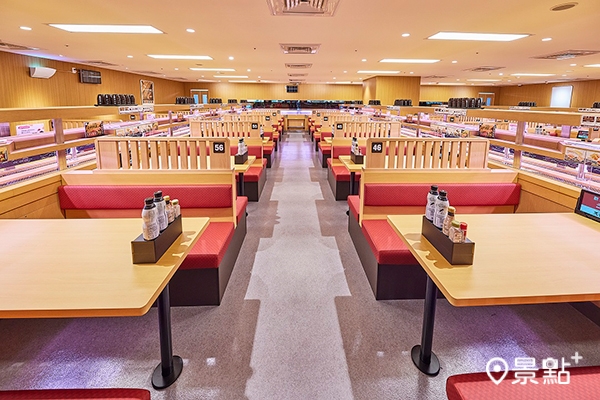 新店面占地約205坪。
