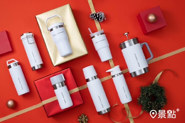 星巴克與聯名系列商品。 星巴克與聯名系列商品。