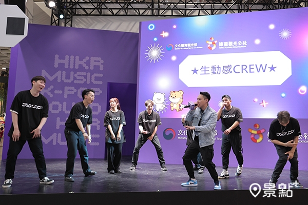 生動感CREW於旅展現場帶來精彩演出! 生動感CREW於旅展現場帶來精彩演出!