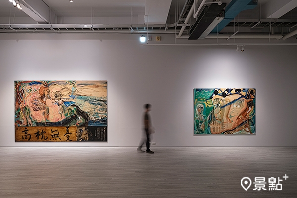 展覽主題「高枕無憂的你」映射自我疫情間生活型態與心境的轉變。(圖/安卓藝術) 展覽主題「高枕無憂的你」映射自我疫情間生活型態與心境的轉變。(圖/安卓藝術)