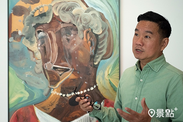 藝術家黨若洪(圖/安卓藝術) 藝術家黨若洪(圖/安卓藝術)