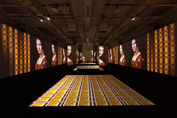 與達文西的對談 一起探究西方最興盛的文藝復興時期。(圖/達文西光影藝術特展) 與達文西的對談 一起探究西方最興盛的文藝復興時期。(圖/達文西光影藝術特展)