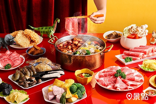 農曆新年圍爐必備，「小福利麻辣鍋」推「麻辣」與「汕頭」湯底。