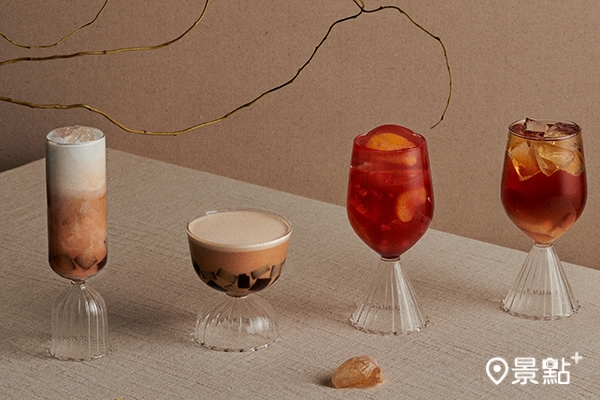 同步推出期間限定飲品。 同步推出期間限定飲品。
