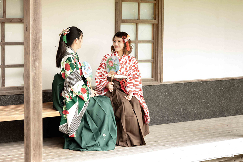 入住換穿全新服飾體驗Hakama文青袴(價值$899/人)，不用出國也能感受濃厚日本氛圍。