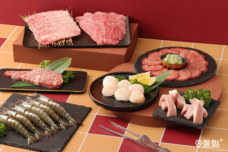 「最肉」打造日本A5和牛海鮮奢烤宴，售價2,999元。